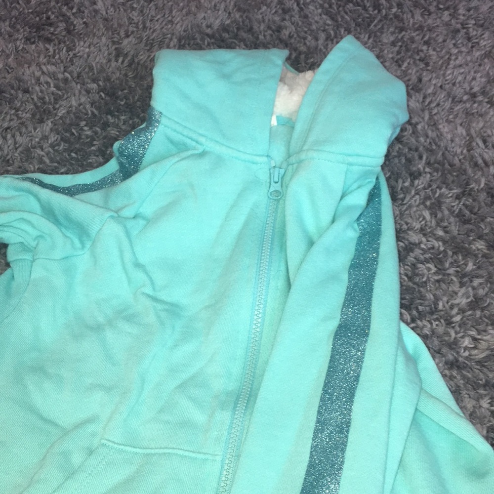 Girls size 14 fleece zip up